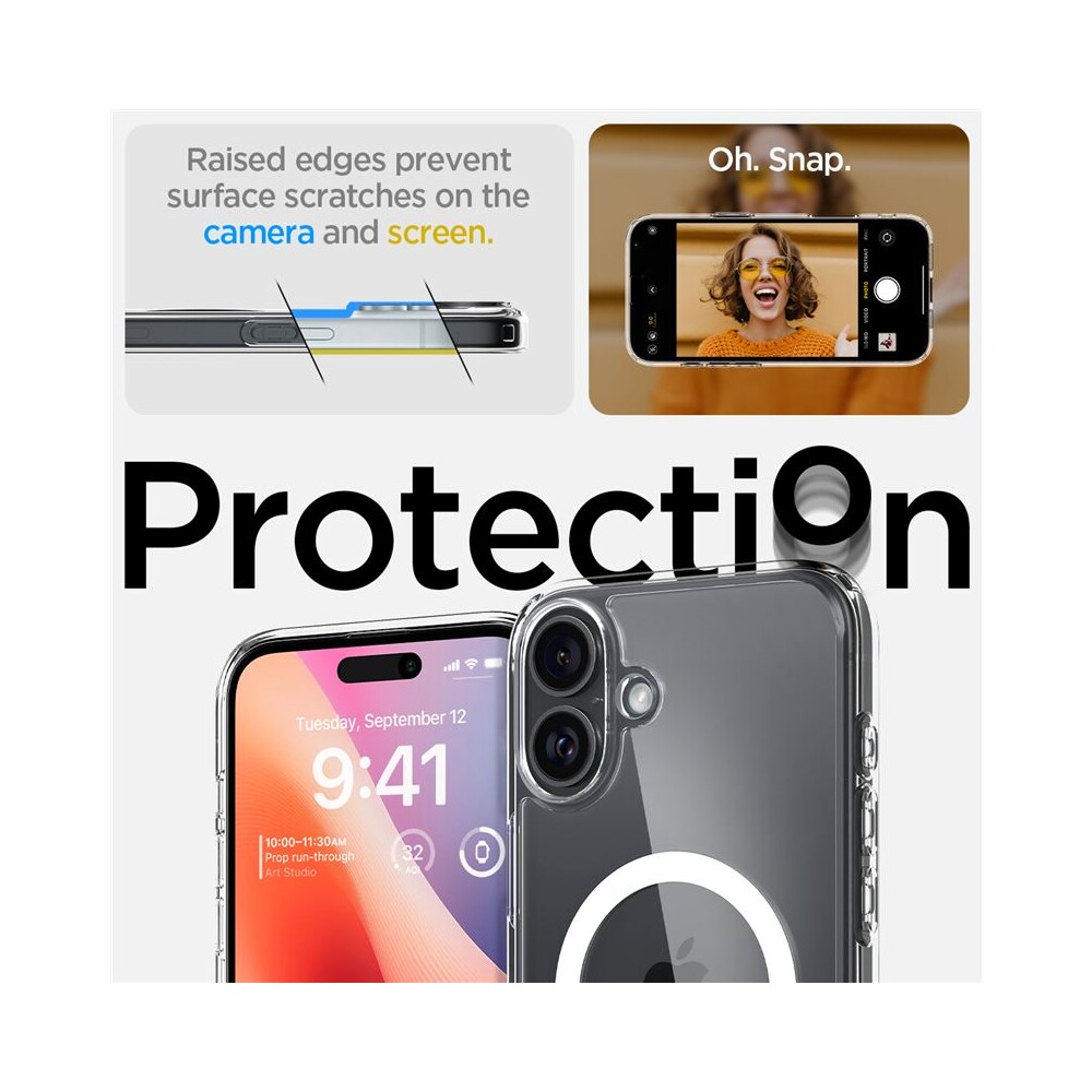 Spigen-Ultra-Hybrid-MagSafe-kryt-iPhone-16-white