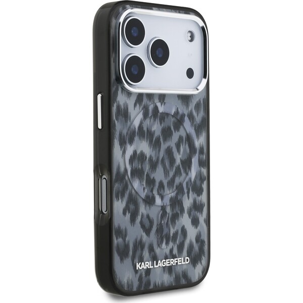 Karl-Lagerfeld-IML-Leopard-MagSafe-Zadni-Kryt-pro-iPhone-17-Pro-sedy