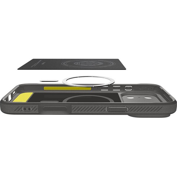 Spigen-Rugged-Armor-MagSafe-kryt-iPhone-17-Pro-gray