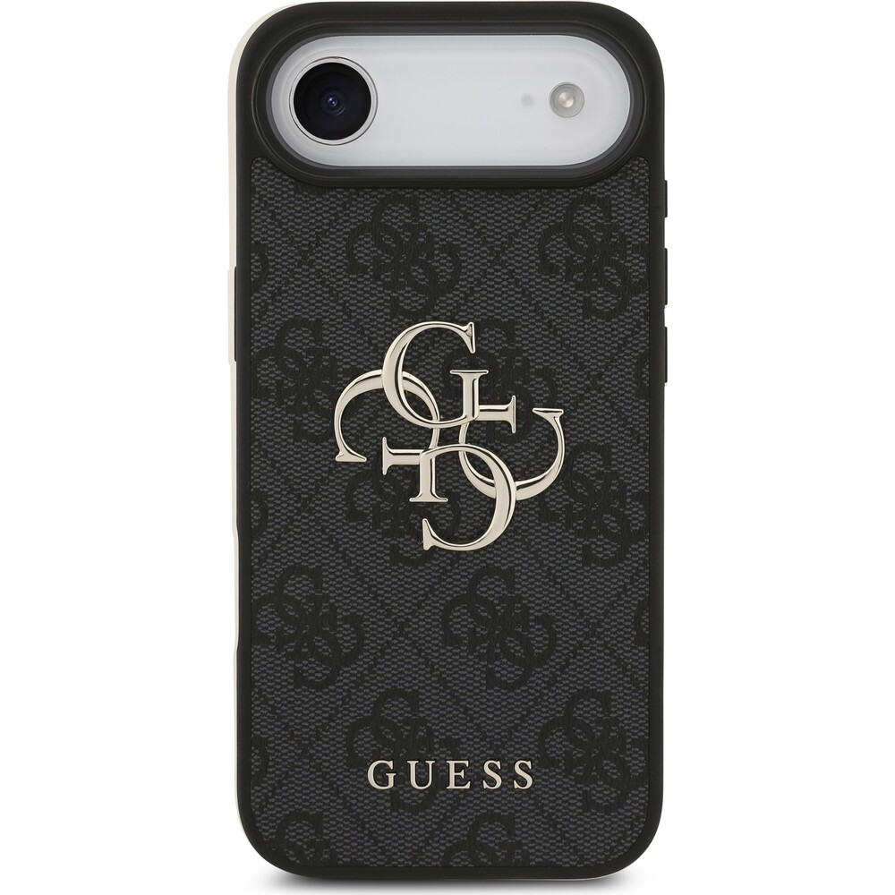 Guess-PU-4G-Metal-Logo-kryt-iPhone-Air-sedy