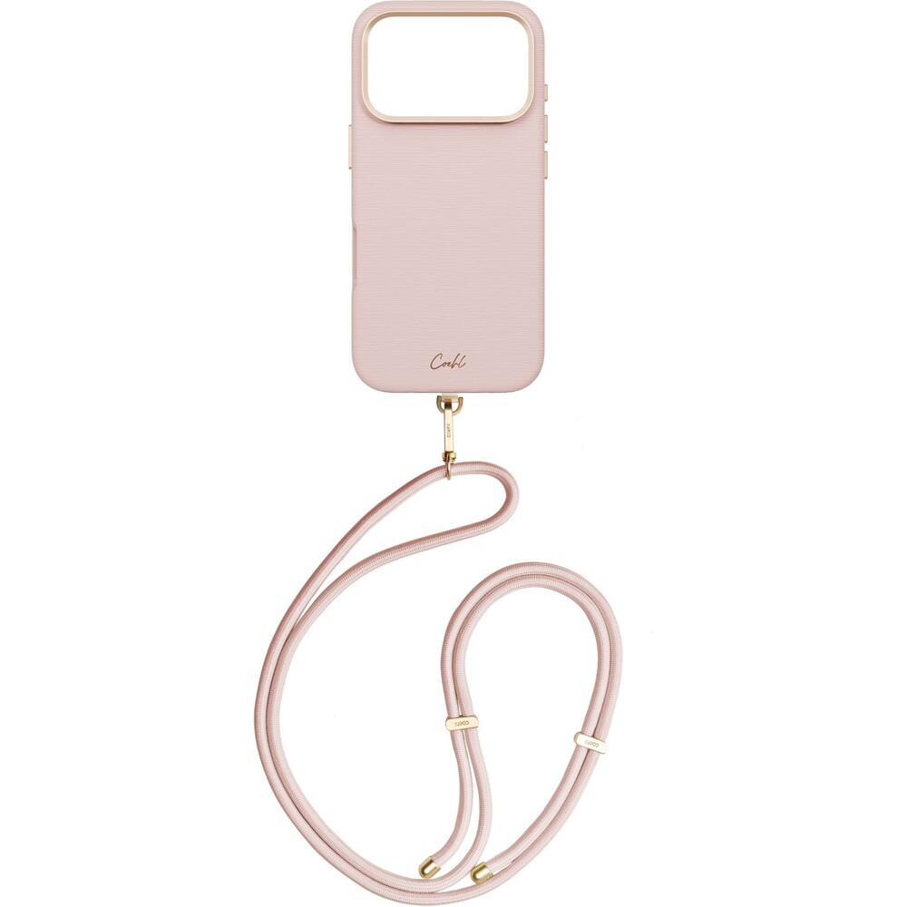 UNIQ-Coehl-Mirelle-MagSafe-kryt-s-poutkem-iPhone-17-Pro-Shell-Pink
