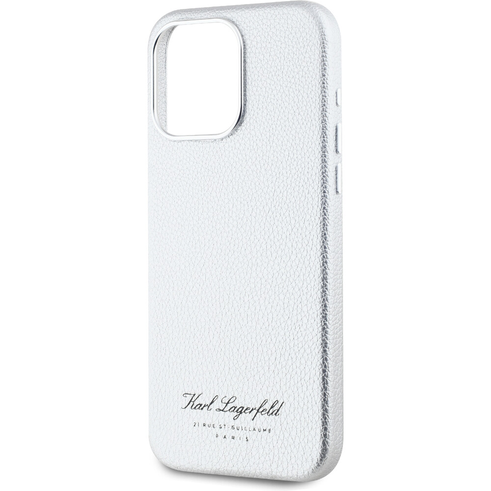 Karl-Lagerfeld-Grained-PU-Hotel-RSG-zadni-kryt-pro-iPhone-15-Pro-Max-sedy