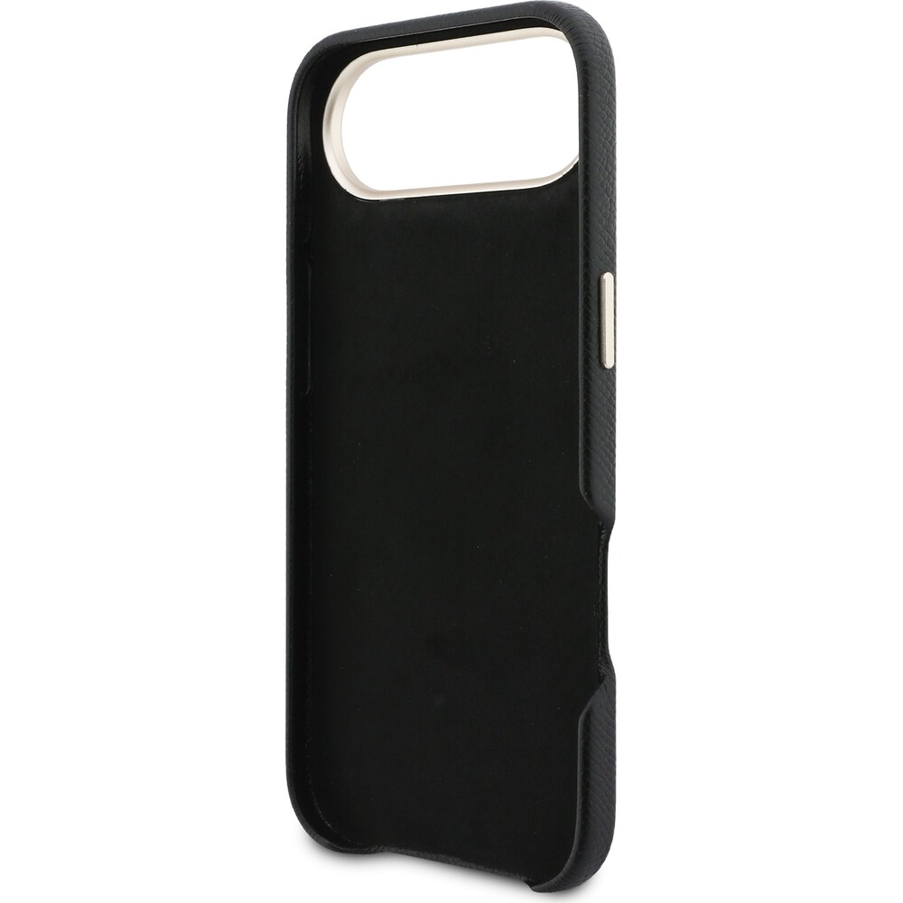 Guess-PU-Resin-Logo-kryt-iPhone-Air-cerny