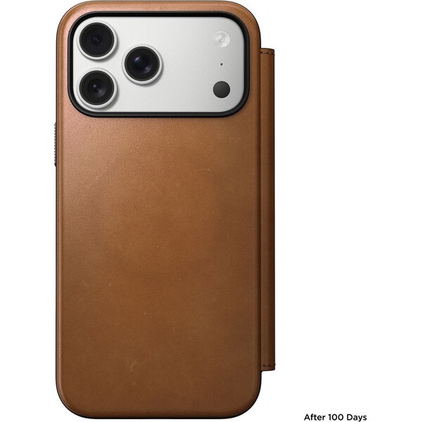 Nomad-Modern-Leather-Folio-MagSafe-kozene-pouzdro-iPhone-17-Pro-Max-English-Tan