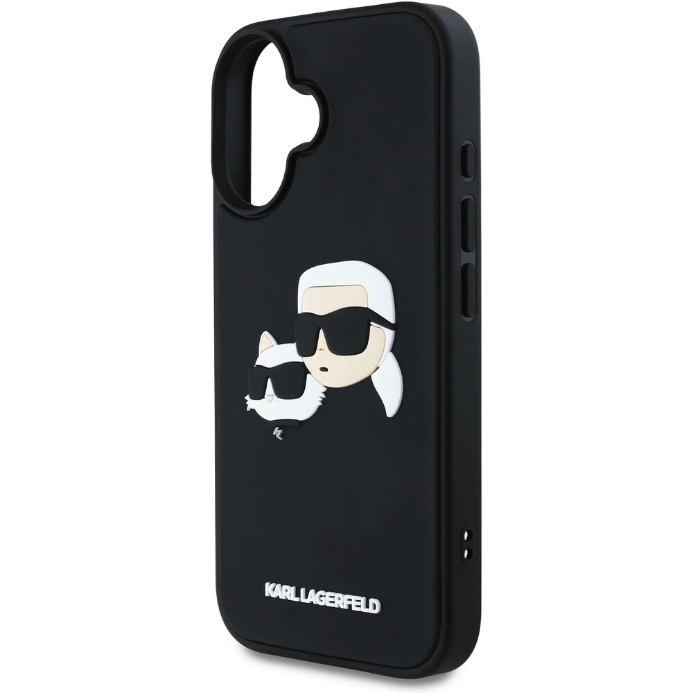 Karl-Lagerfeld-3D-Rubber-Double-Heads-kryt-iPhone-16-cerny