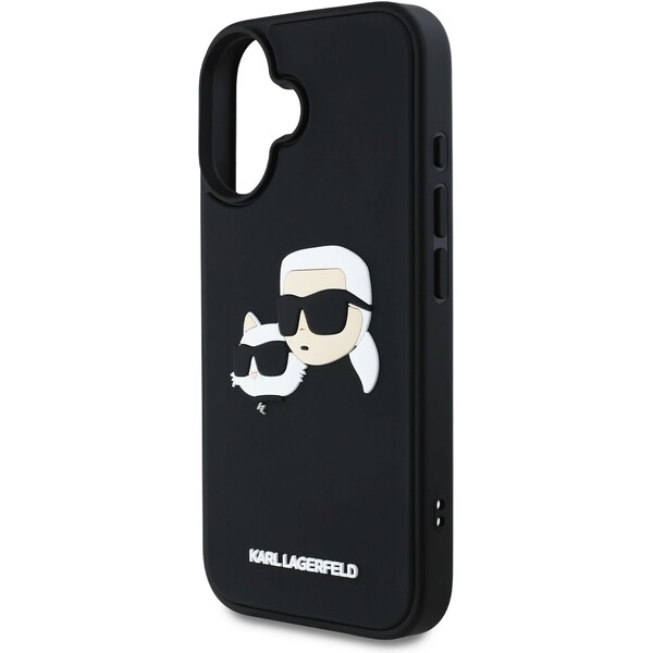 Karl-Lagerfeld-3D-Rubber-Double-Heads-kryt-iPhone-16-cerny