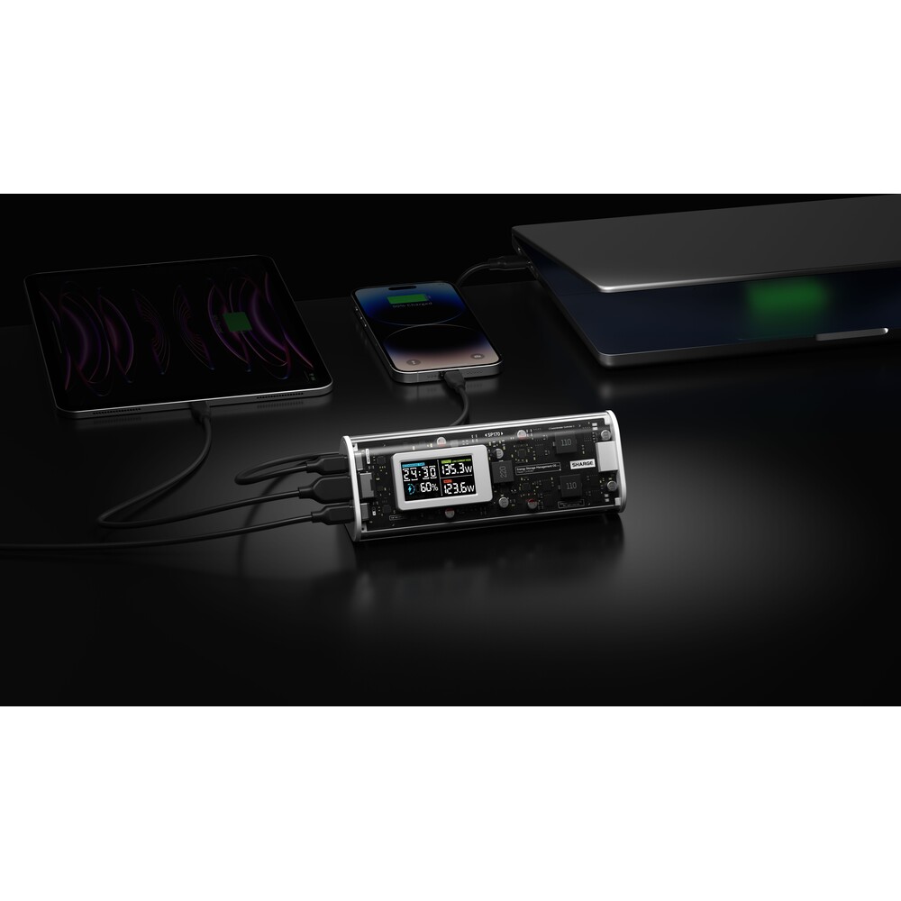 SHARGE-Shargeek-170W-Powerbanka-24000-mAh-IP66-bila