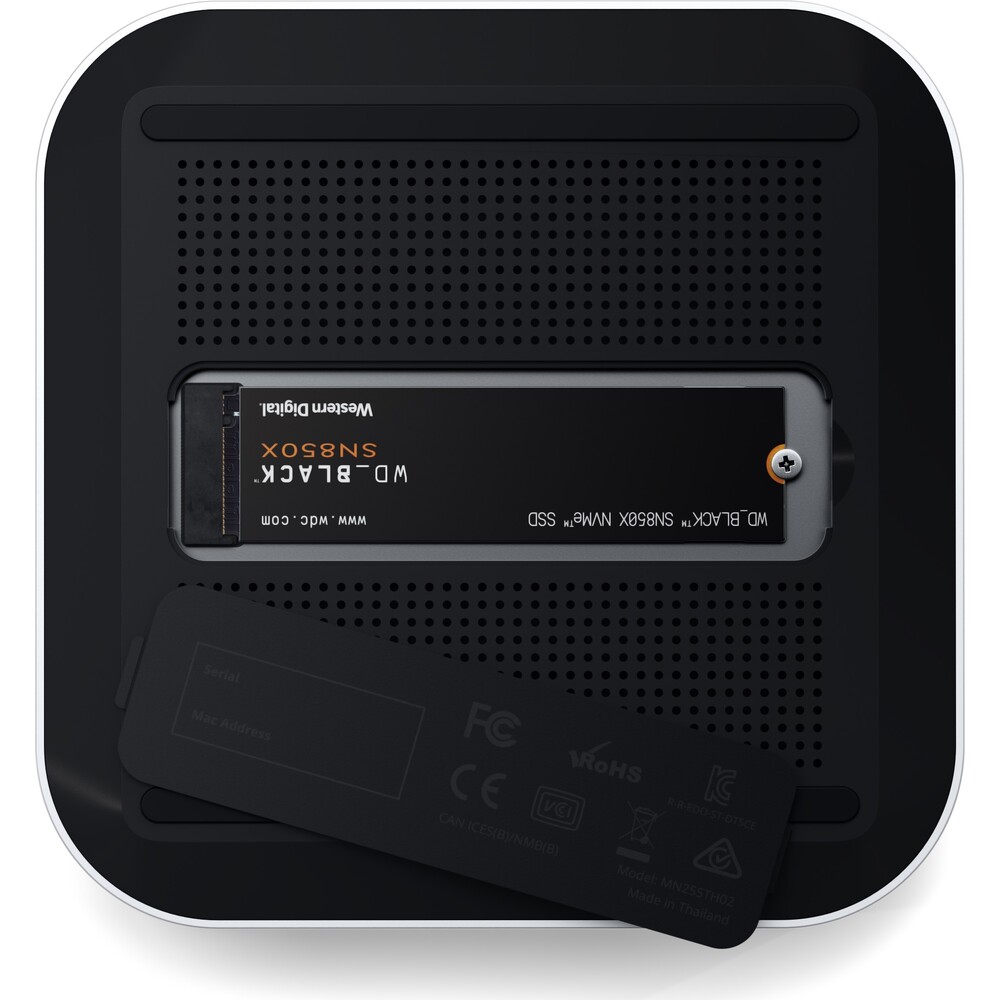 Satechi-Thunderbolt-5-CubeDock-with-SSD-Enclosure-dokovaci-stanice-140W-stribrna
