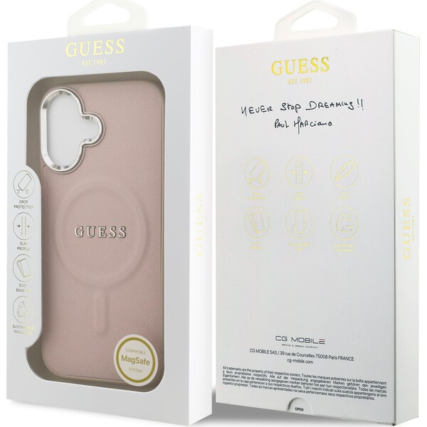 Guess-PU-Saffiano-MagSafe-kryt-iPhone-17-ruzovy