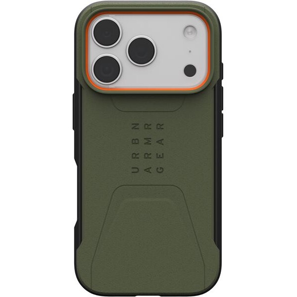 UAG-Civilian-Magsafe-kryt-iPhone-17-Pro-zeleny-oranzovy
