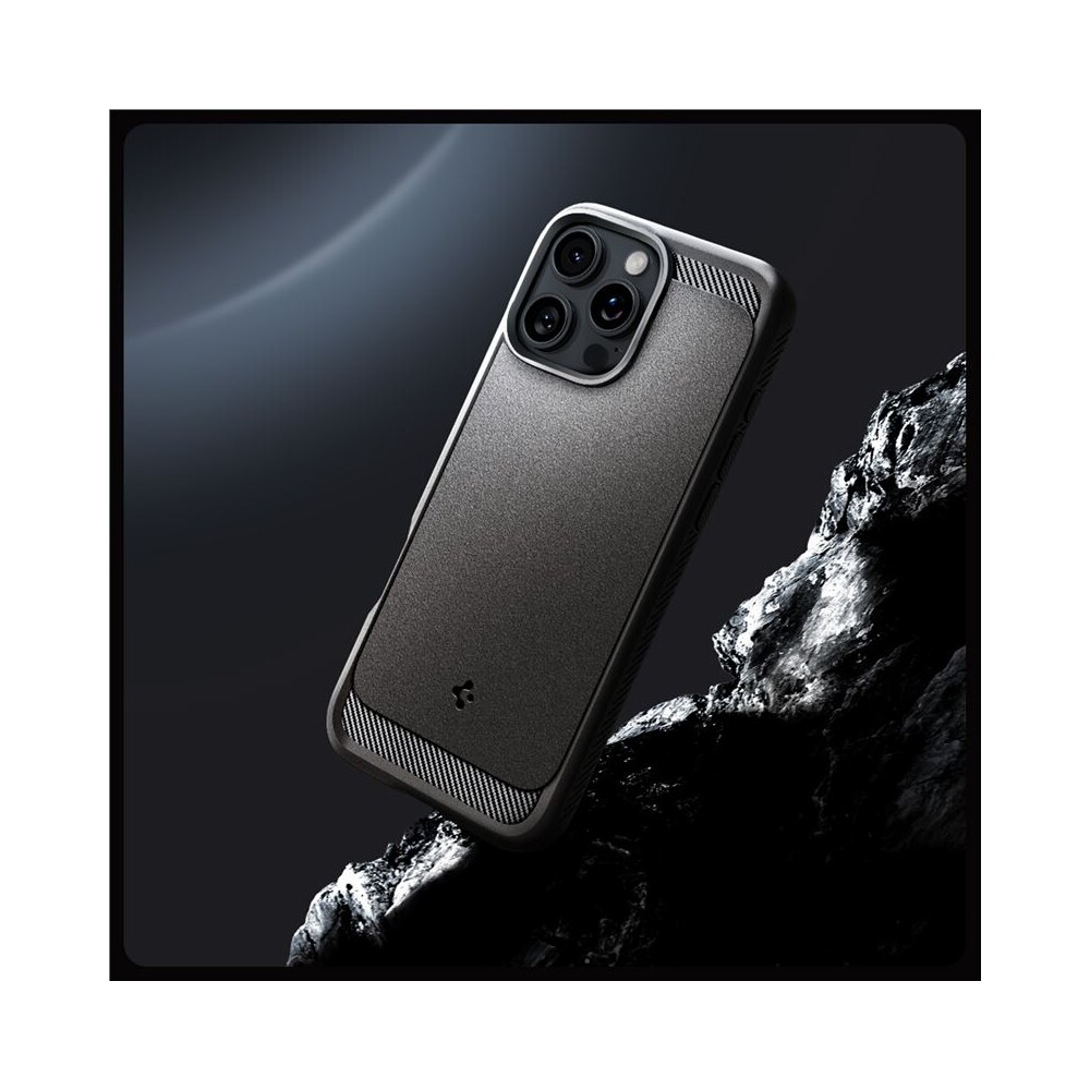 Spigen-Rugged-Armor-MagSafe-kryt-iPhone-16-Pro-gray