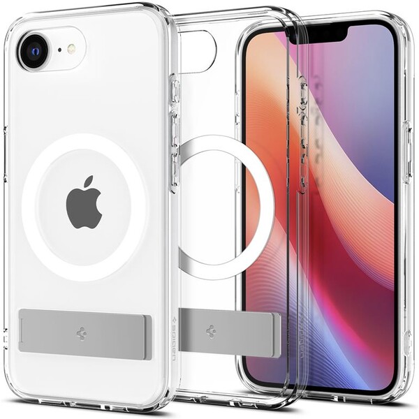 Spigen-Ultra-Hybrid-S-MagSafe-kryt-iPhone-17e-16e-bily
