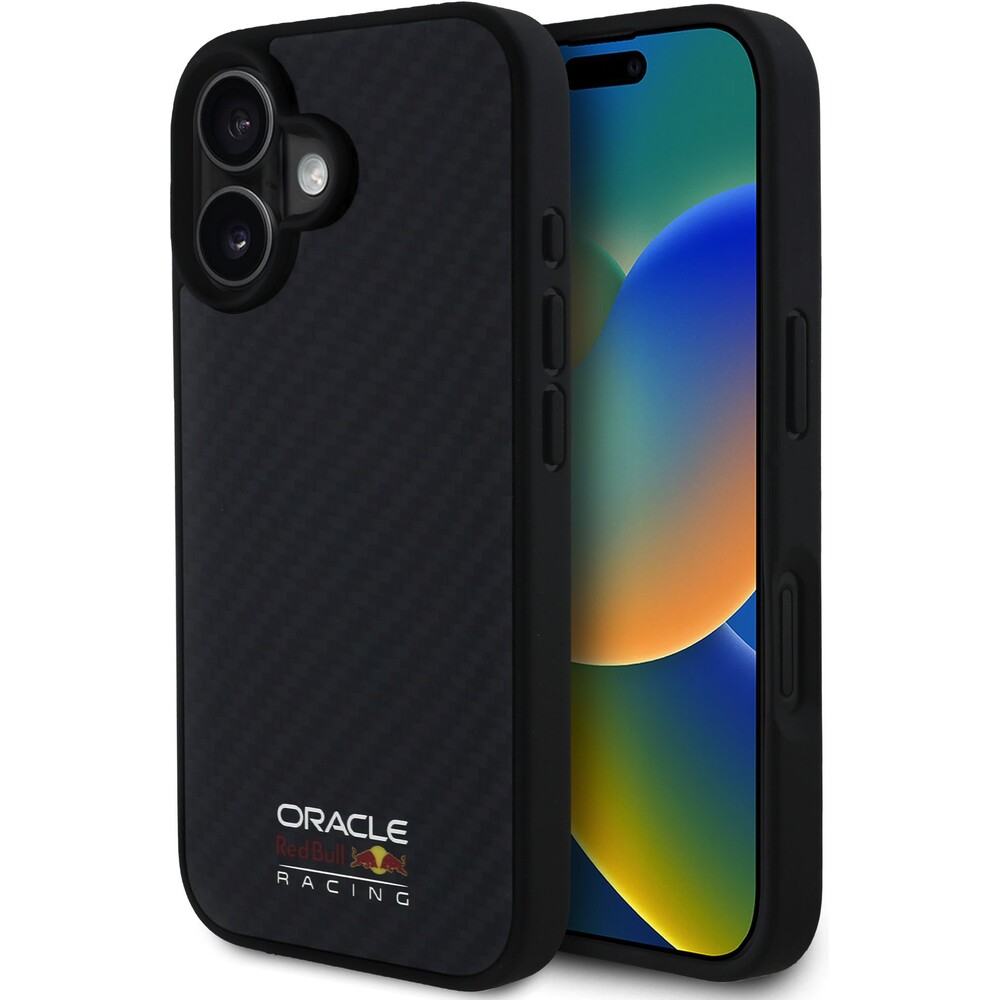 Oracle-Red-Bull-Racing-Carbon-Shiny-Logo-MagSafe-kryt-iPhone-16-cerny