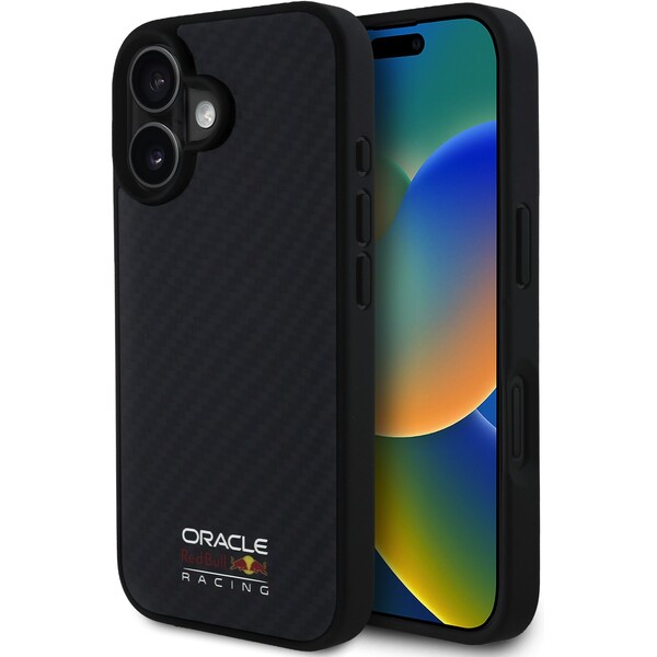 Oracle-Red-Bull-Racing-Carbon-Shiny-Logo-MagSafe-kryt-iPhone-16-cerny