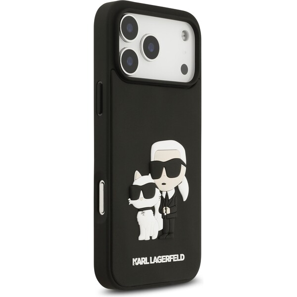 Karl-Lagerfeld-3D-Rubber-Karl-and-Choupette-kryt-iPhone-17-Pro-Max-cerny