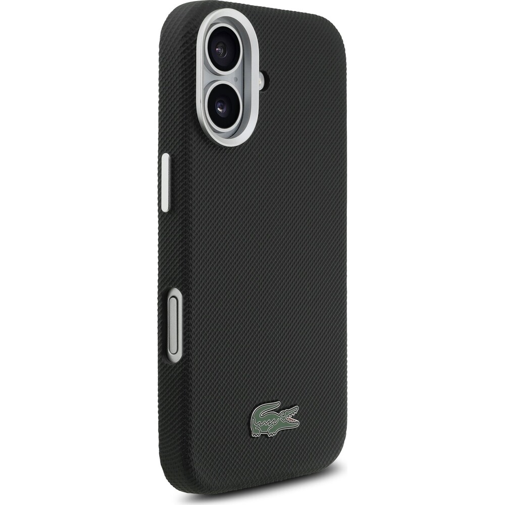 Lacoste-PVC-Iconic-Petit-Pique-Metal-Logo-MagSafe-kryt-iPhone-17-cerny