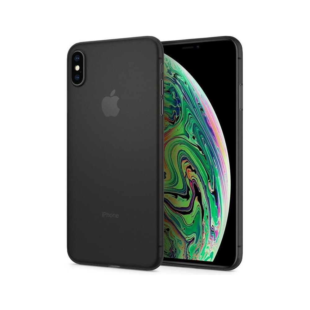 Spigen-Air-Skin-kryt-iPhone-XS-Max-cerny