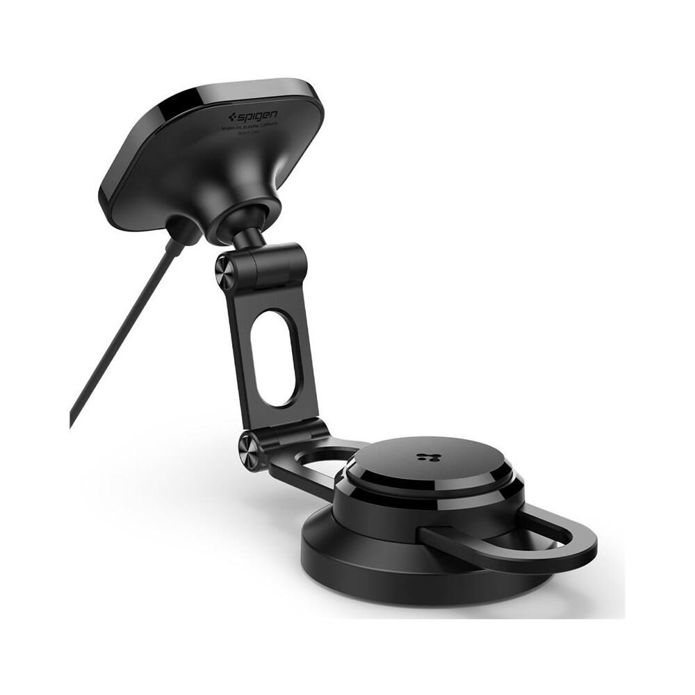 Spigen-OneTap-Pro-3-Wireless-Car-Charger-MagSafe-drzak-s-nabijenim-na-displej-Tesla