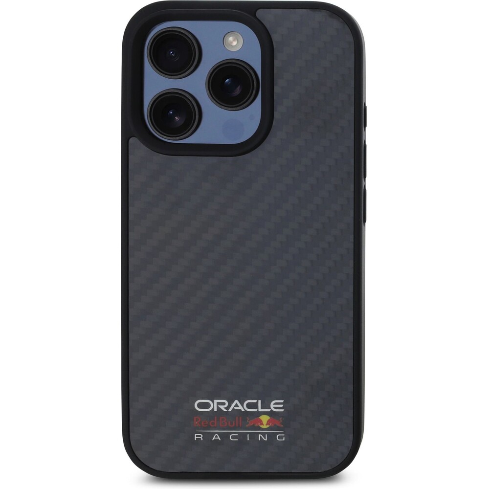Oracle-Red-Bull-Racing-Carbon-Shiny-Logo-MagSafe-kryt-iPhone-16-Pro-Max-cerny