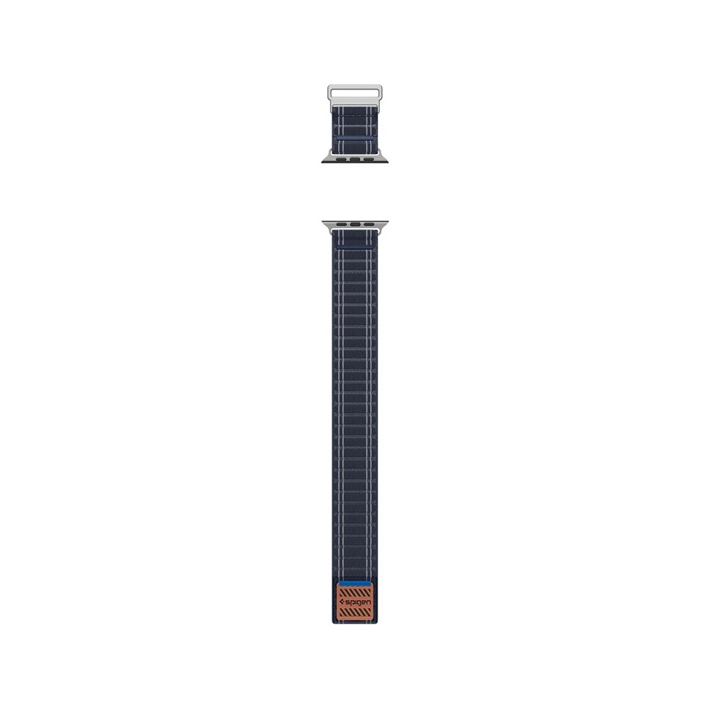 Spigen-Fabric-Band-reminek-hook-and-loop-Apple-Watch-49-46-45-44mm-namorne-modry