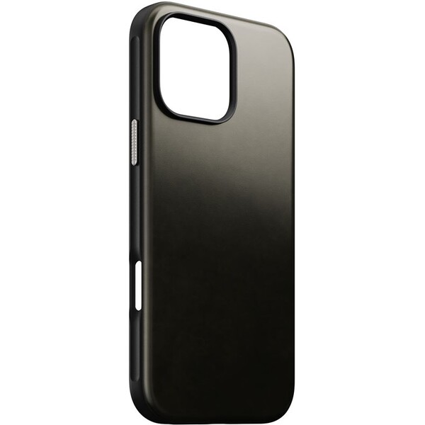 Nomad-Modern-Leather-Case-MagSafe-kryt-iPhone-16-Pro-Max-zeleny-chromovany