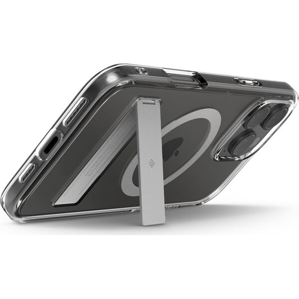 Spigen-Caseology-Capella-MagSafe-Kickstand-kryt-iPhone-16-Pro-clear-gray