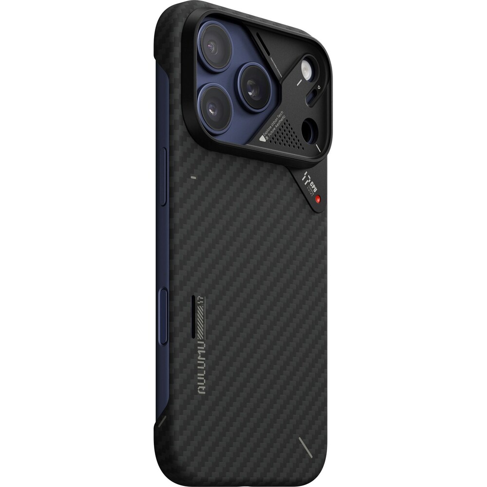 Aulumu-A17-Aramid-Fiber-MagSafe-kryt-iPhone-17-Pro-Black