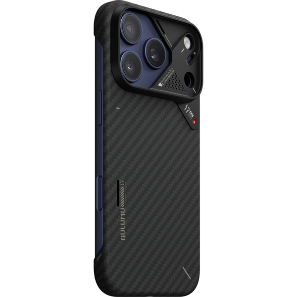 Aulumu-A17-Aramid-Fiber-MagSafe-kryt-iPhone-17-Pro-Black