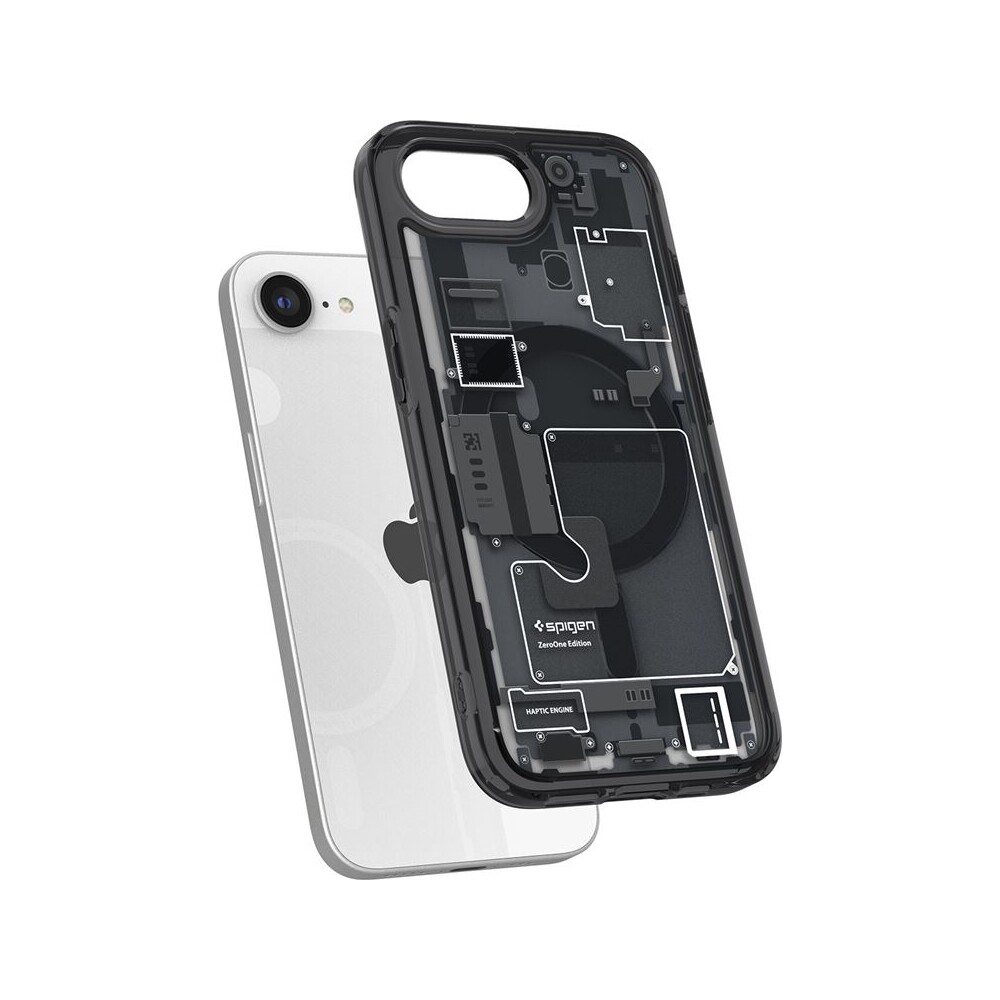 Spigen-Ultra-Hybrid-MagSafe-kryt-iPhone-17e-16e-zero-one-black