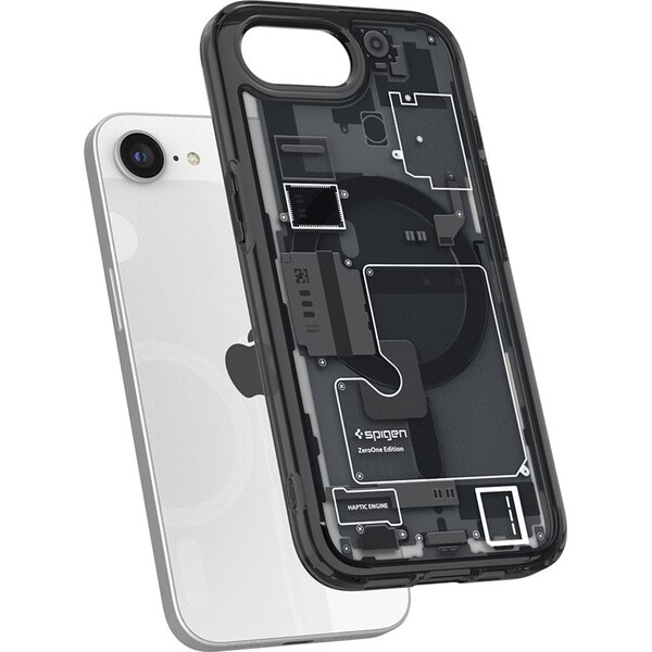 Spigen-Ultra-Hybrid-MagSafe-kryt-iPhone-17e-16e-zero-one-black