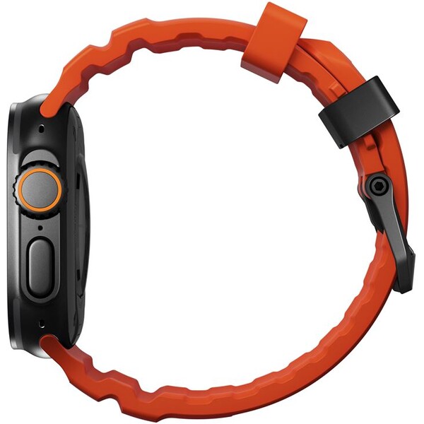 Nomad-Rocky-Point-Band-reminek-Apple-Watch-49-45-44-42mm-cerny-oranzovy