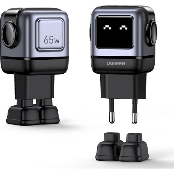 UGREEN-Uno-RG-65W-GaN-Fast-Charge-nabijecka-cerna