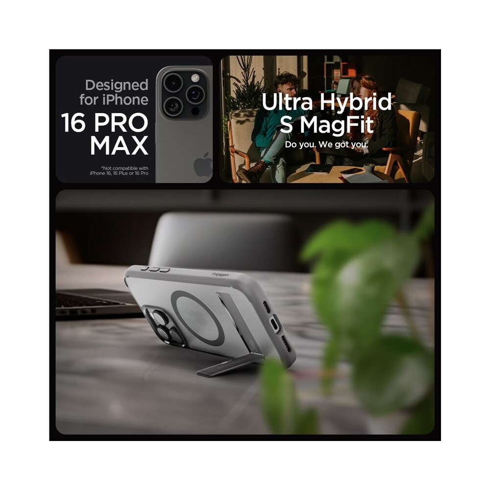 Spigen-Ultra-Hybrid-S-MagSafe-krytiPhone-16-Pro-Max-frost-gray