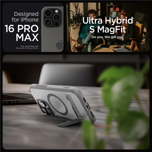 Spigen-Ultra-Hybrid-S-MagSafe-krytiPhone-16-Pro-Max-frost-gray