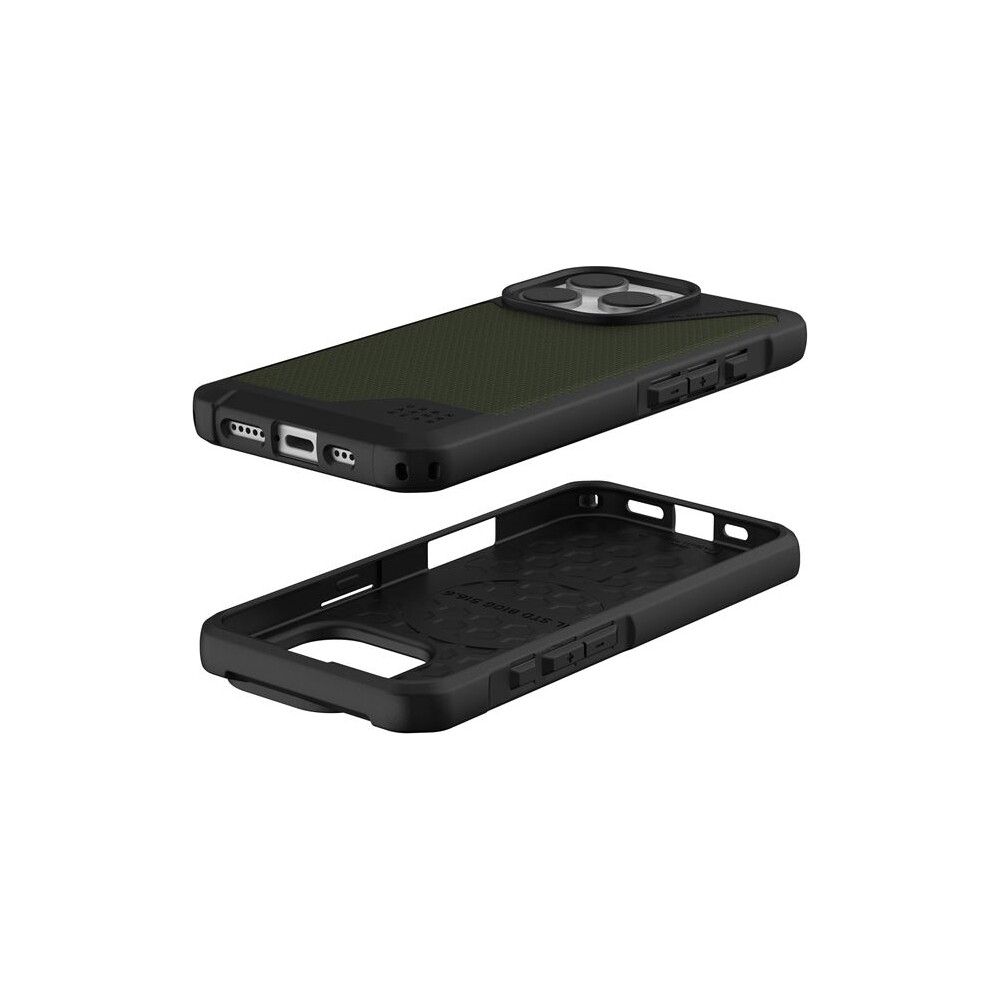 UAG-Metropolis-LT-Magsafe-Kevlar-kryt-iPhone-16-Pro-olivove-zeleny