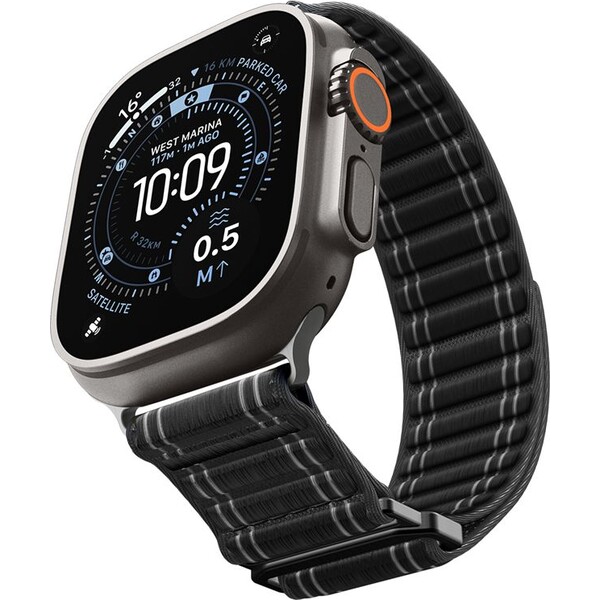 Spigen-Fabric-Band-reminek-hook-and-loop-Apple-Watch-49-46-45-44mm-cerny
