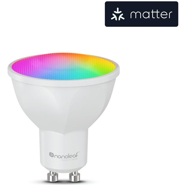 Nanoleaf-Essentials-Matter-Wi-Fi-GU10-Smart-Bulb-chytra-zarovka-1-Pack