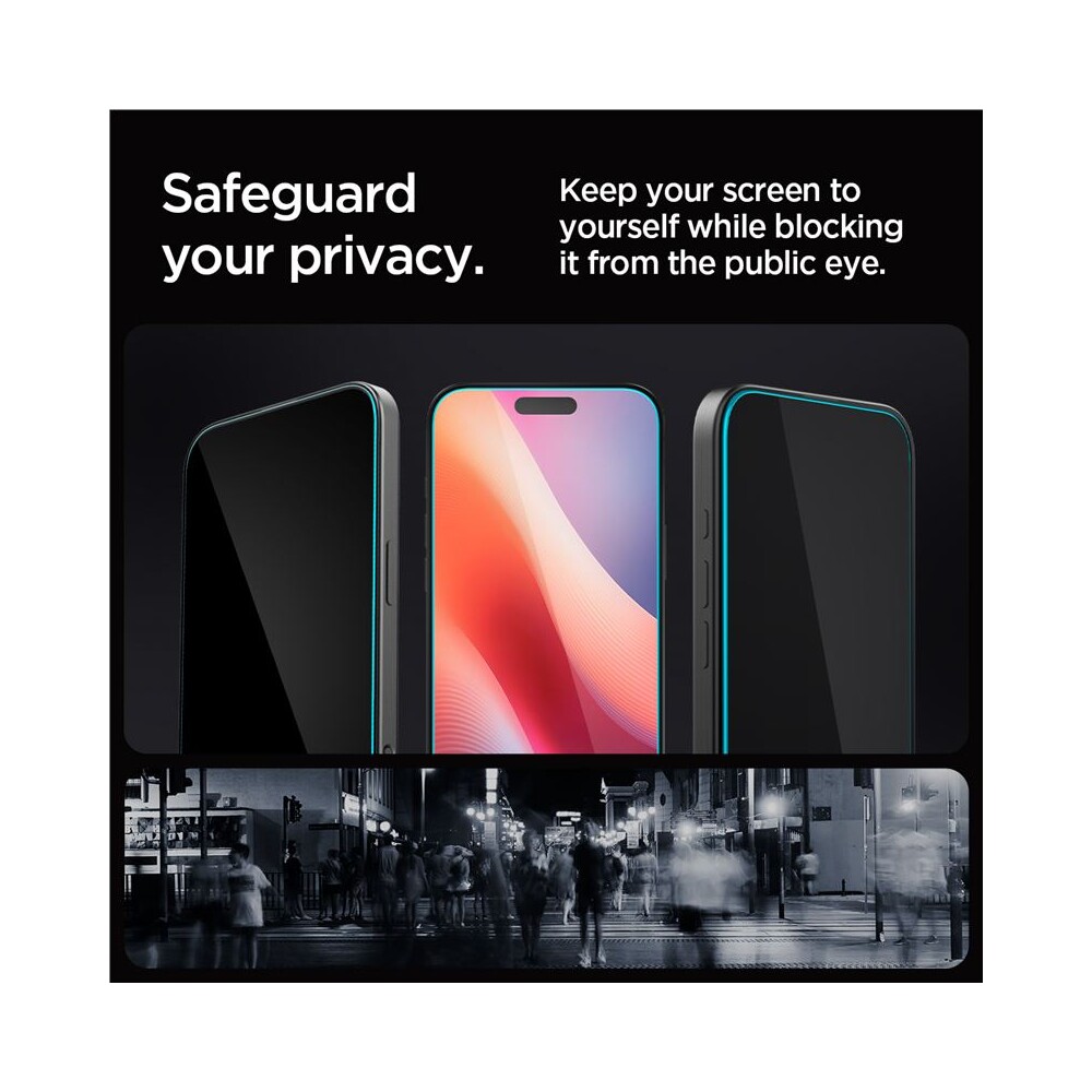 Spigen-Glass-tR-EZ-Fit-Privacy-tvrzene-sklo-iPhone-17-Pro-Max-16-Pro-Max-cire-2-ks-