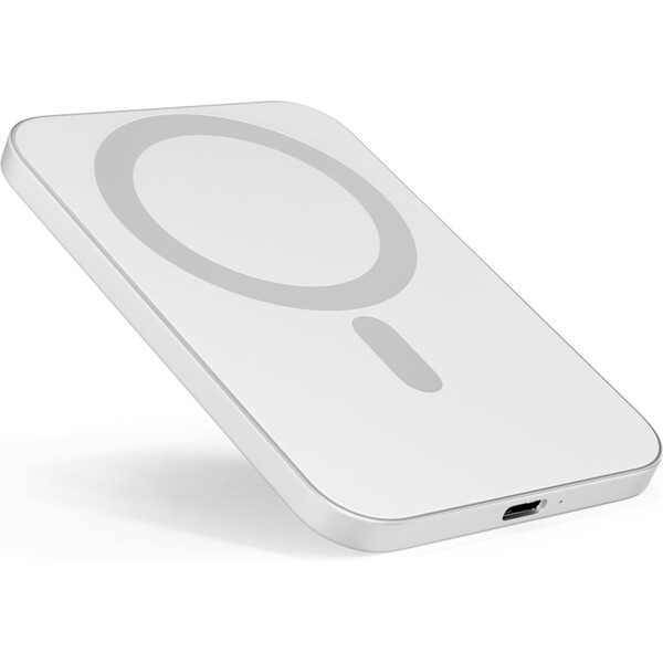 iWant-3000mAh-Aluminium-Mag-MagSafe-bezdratova-powerbanka-stribrna