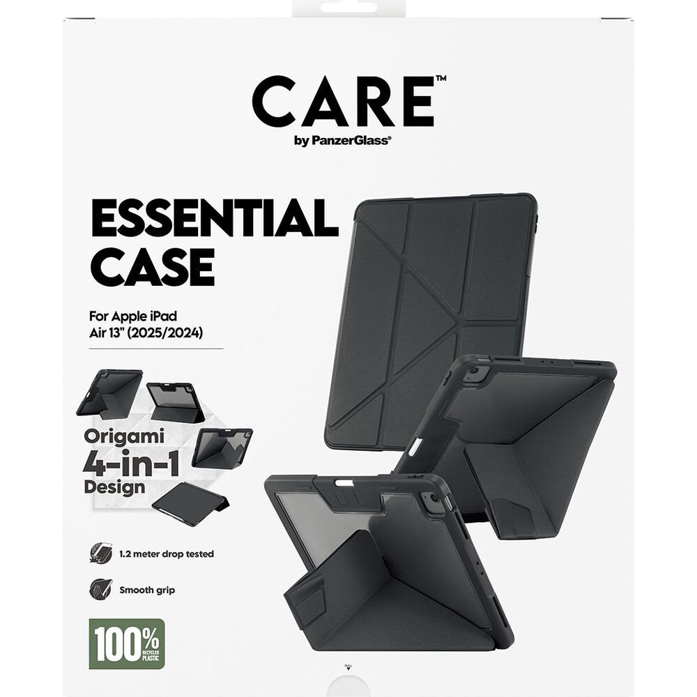 PanzerGlass-CARE-4v1-Essential-pouzdro-Apple-iPad-Air-13-2025-2024-cerne