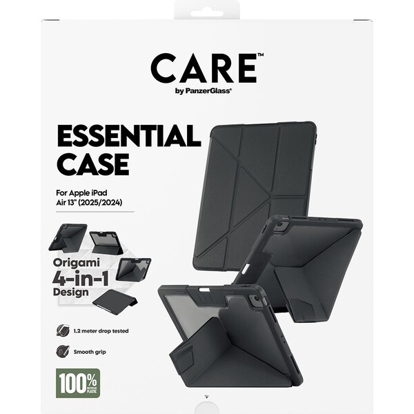 PanzerGlass-CARE-4v1-Essential-pouzdro-Apple-iPad-Air-13-2025-2024-cerne