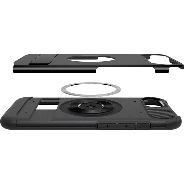 Spigen-Slim-Armor-MagSafe-kryt-iPhone-17e-16e-cerny