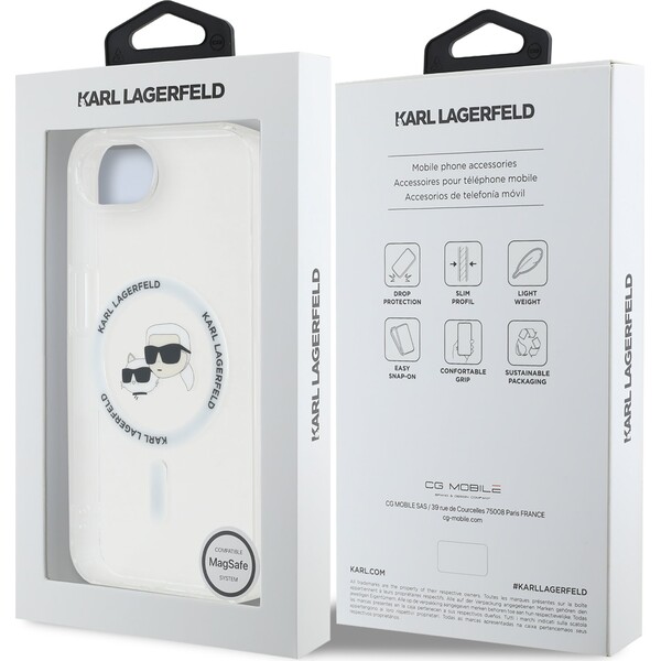 Karl-Lagerfeld-IML-K-CH-Heads-Metal-Frame-MagSafe-kryt-iPhone-17e-16e-ciry