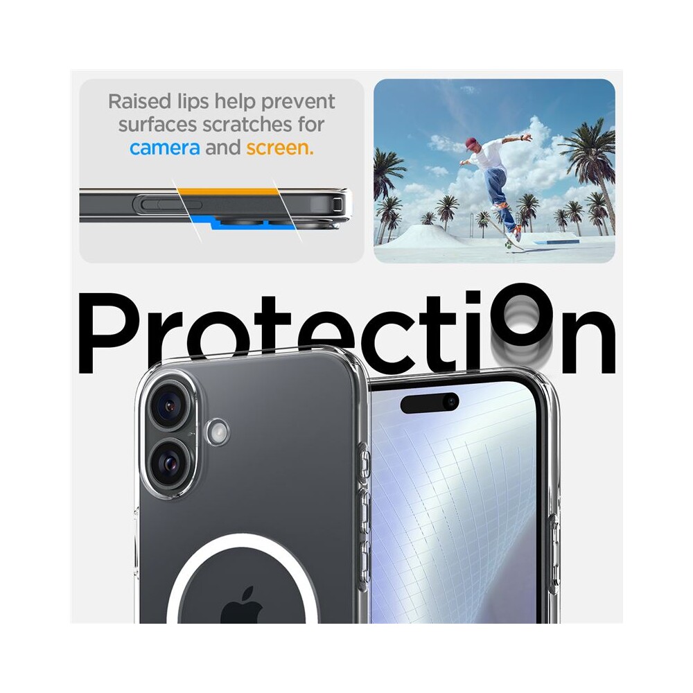 Spigen-Crystal-Flex-MagSafe-kryt-iPhone-16-crystal-clear