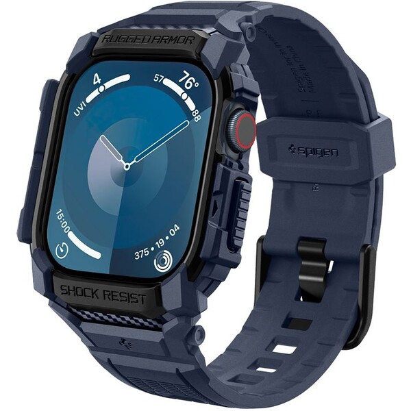 Spigen-Rugged-Armor-Pro-reminek-s-pouzdrem-Apple-Watch-10-11-42mm-modry
