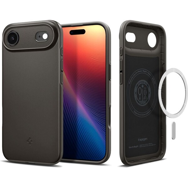 Spigen-Thin-Fit-MagSafe-kryt-iPhone-Air-gunmetal