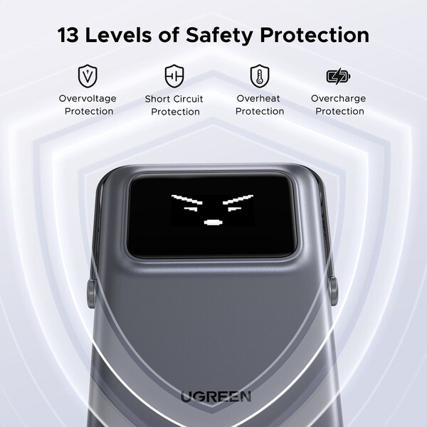 UGREEN-Uno-MagSafe-Qi2-Powerbanka-se-stojankem-10000-mAh-20W-tmave-seda