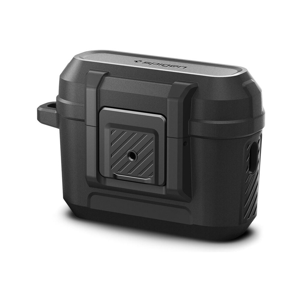 Spigen-Lock-Fit-odolne-pouzdro-Apple-AirPods-Pro-2-Gen-matne-cerne