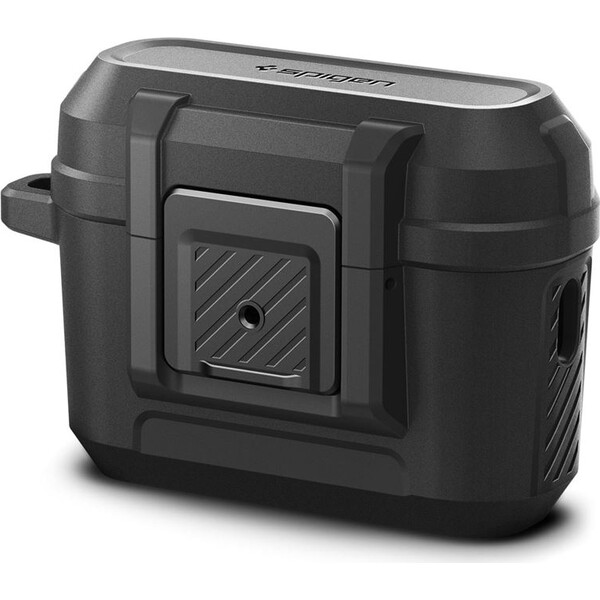 Spigen-Lock-Fit-odolne-pouzdro-Apple-AirPods-Pro-2-Gen-matne-cerne