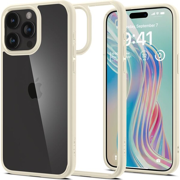 Spigen-Ultra-Hybrid-kryt-iPhone-15-Pro-bezovy